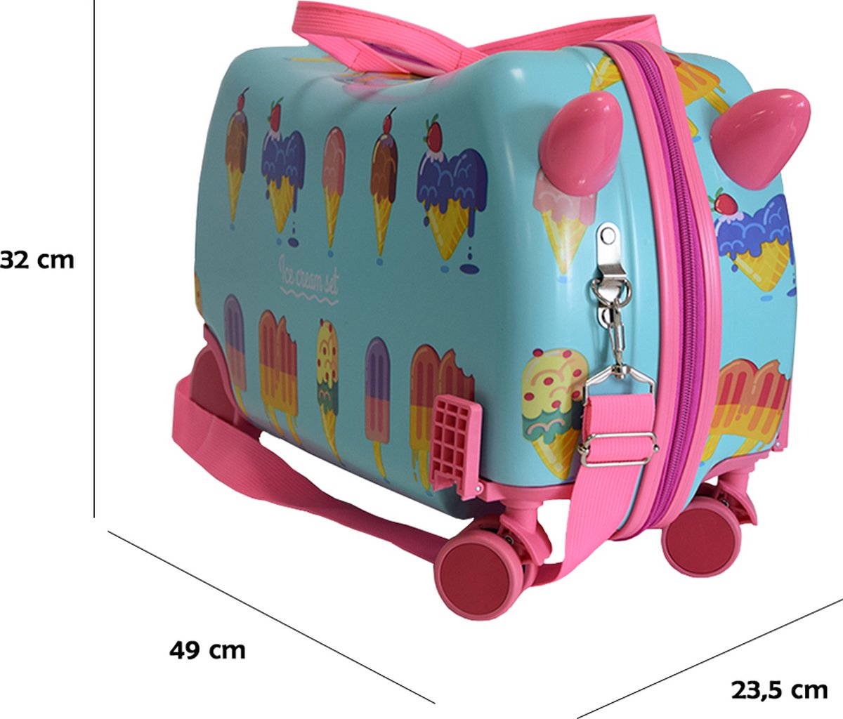 Ride on kinderkoffer - Kinderkoffer - IJscokraam - Handbagage