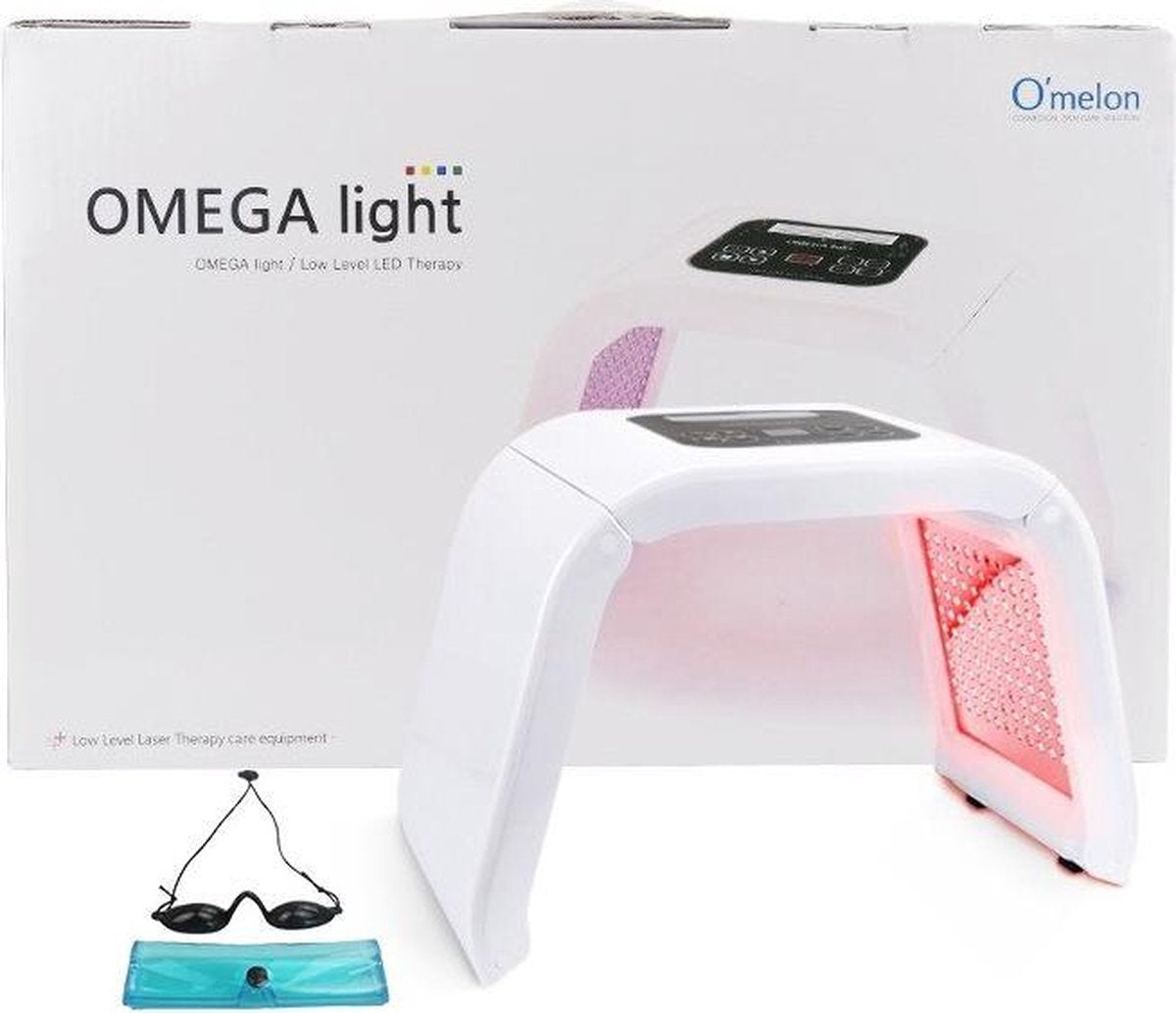 Led masker – lichttherapie – gezichtsmasker led – acneverzorging – anti-aging apparaat – huidverzorging - 7 in 1 Huidverzorging – FDA - CE – 2021