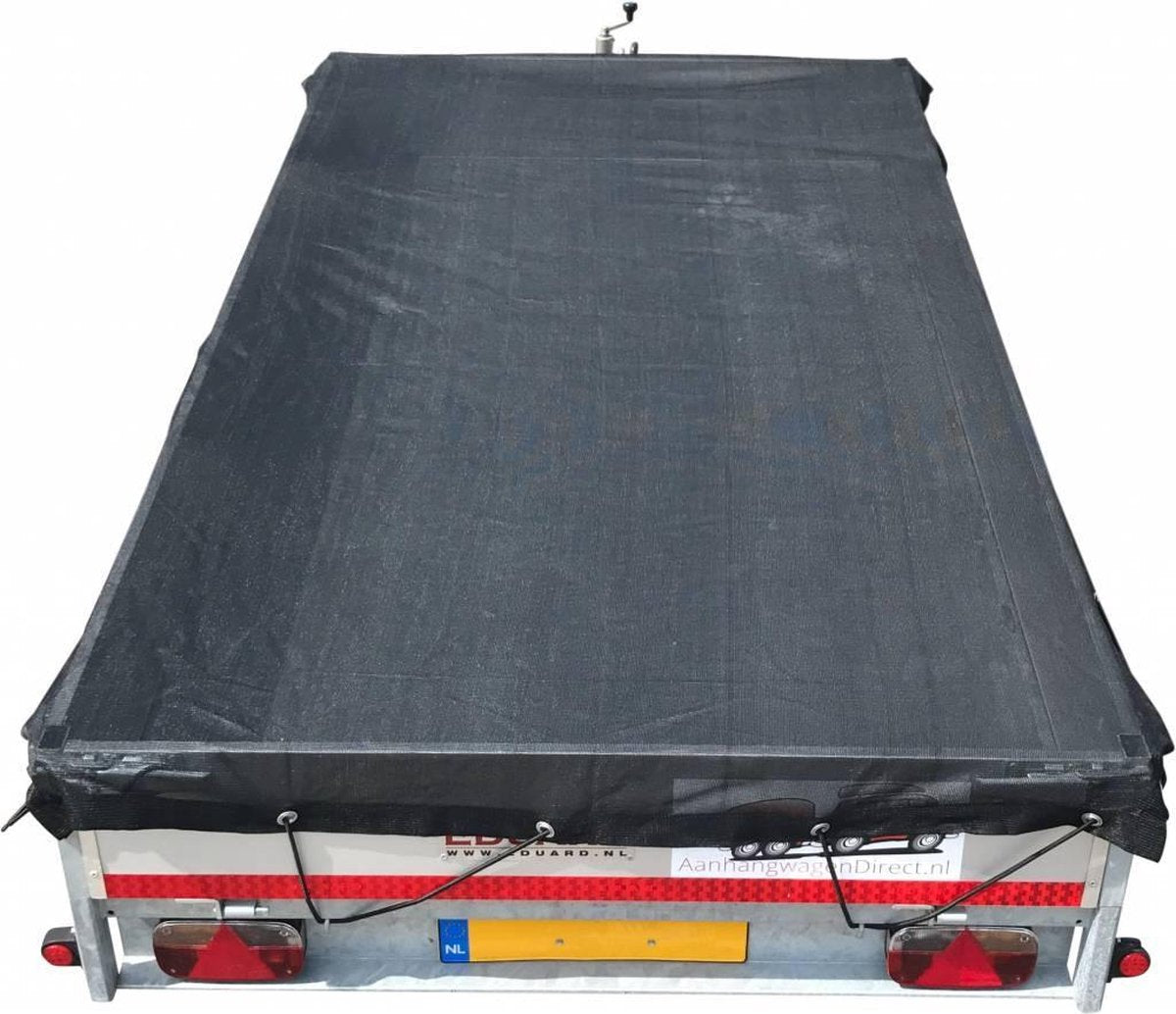 Premium gaasnet - 400x250 cm - inclusief elastiek rondom - UV-bestendig - net voor aanhanger