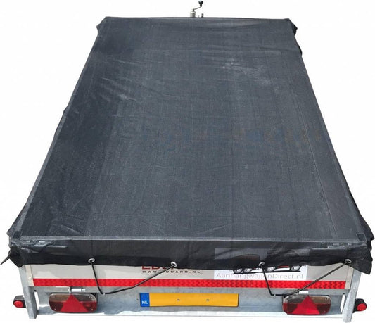 Premium mesh net - 370x220 cm - including elastic all around - UV resistant - trailer net