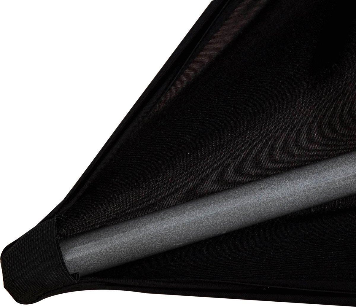 Statafelrok zwart 80 cm - per 10 - partytafel - Alora tafelrok voor statafel - Statafelhoes - Bruiloft - Cocktailparty - Stretch Rok - Set van 10