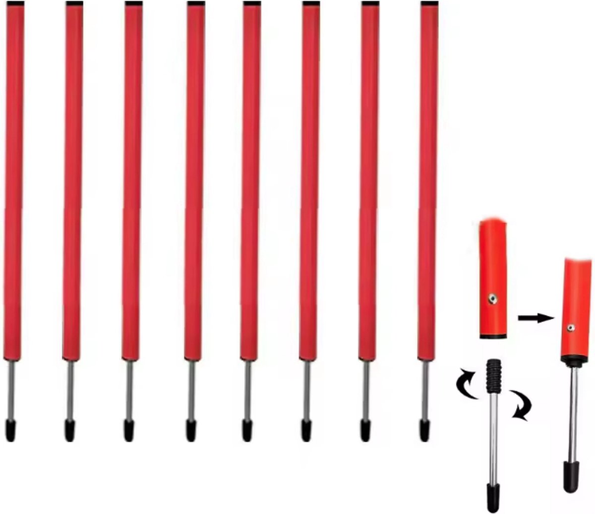 Dog Agility - 16-piece - Dog Tunnel - Dog Agility Set - Dog Training - Tunnel - Slalom - Hurdle