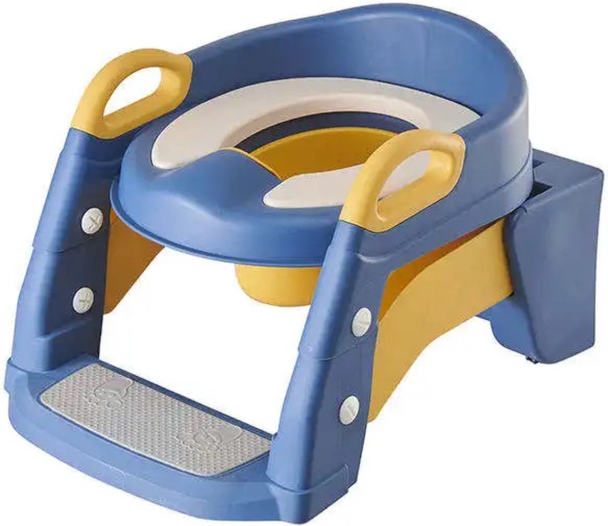 WC Verkleiner 2-in-1 - WC verkleiner met Trap - WC trainer - Zachte Zitting - Opvouwbare wc bril - Zindelijkheidstraining kind-