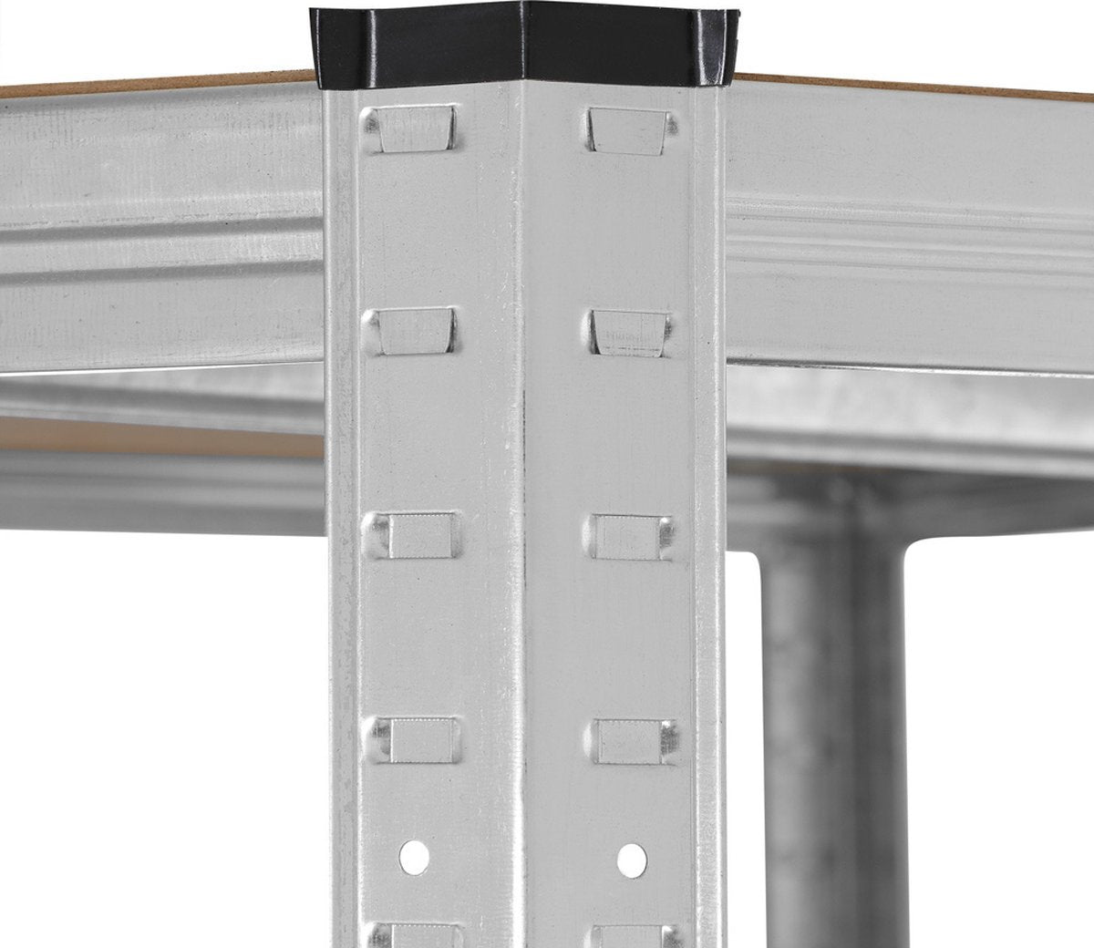 Stellingskast Hoek - Opbergplanken - Boutloze Plank 180x70x40cm Gegalvaniseerd 875kg
