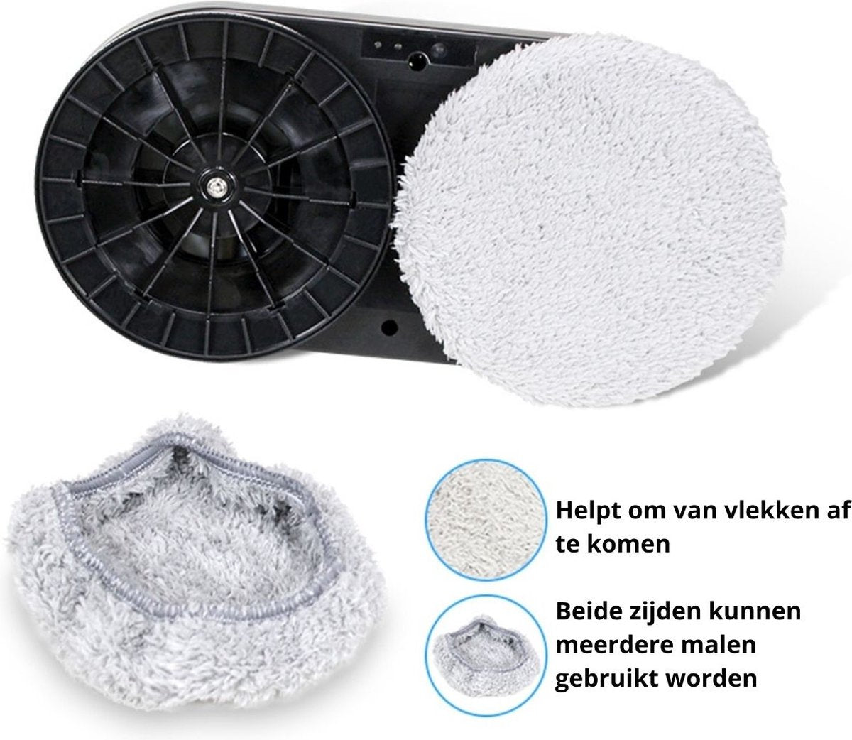 Intelligente Robot Ramenwasser Wit - Automatisch Of Bestuurbaar - Elektrische Glazenwasser - Ramen Wassen - Ruitenreiniger - Valbeveiliging - Sterke Zuigkracht - Met Afstandsbediening - 800w