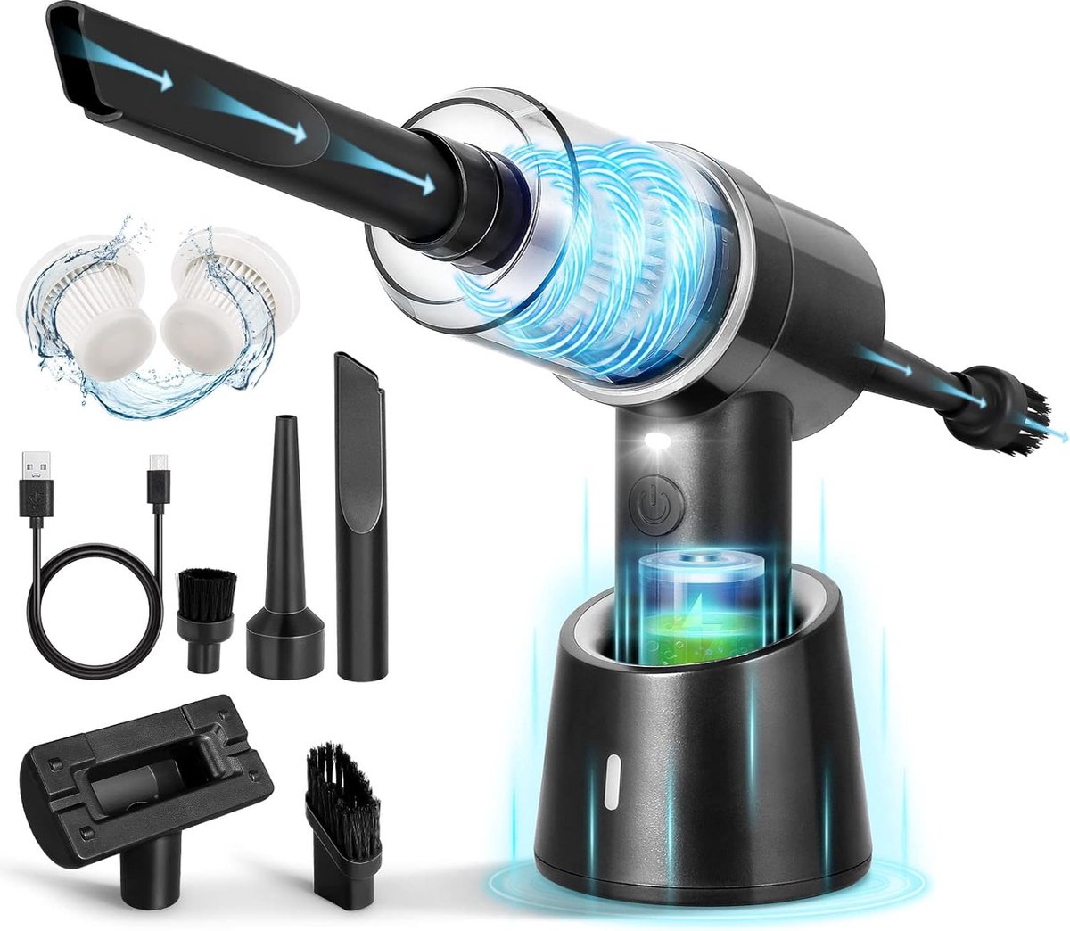 Autostofzuiger - Draadloos - Car - Accessoires - Vacuum - Handheld