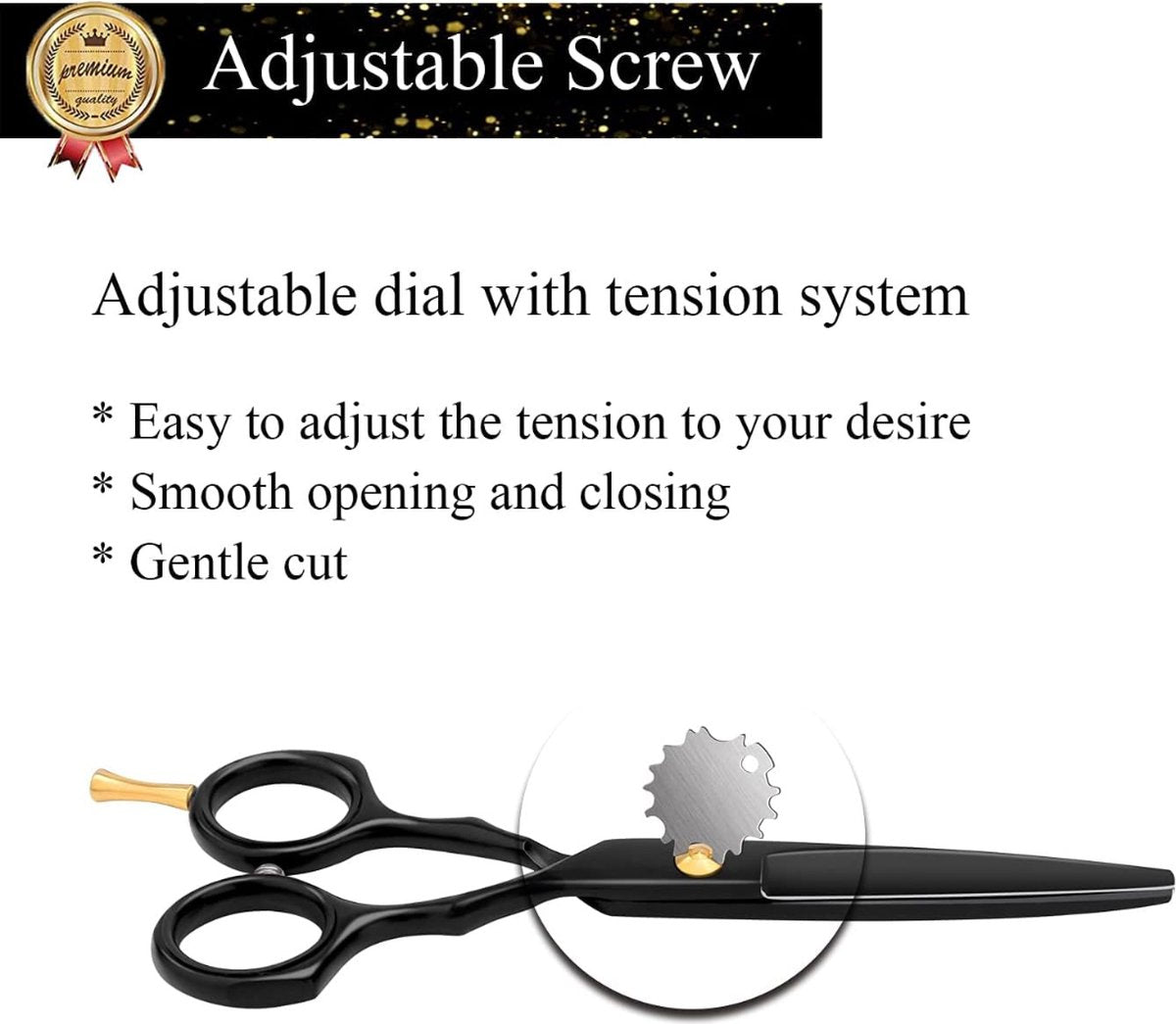 Hairdressing Set - Hair Scissors - Hairdressing Scissor Set - Hairdressing Cape - Complete Hairdressing Set