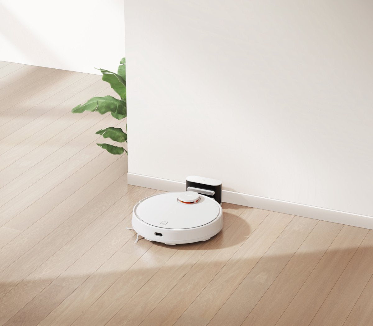 Xiaomi S12 Robotstofzuiger - LDS-lasernavigatie - 4000Pa Zuigkracht - Bedien via app