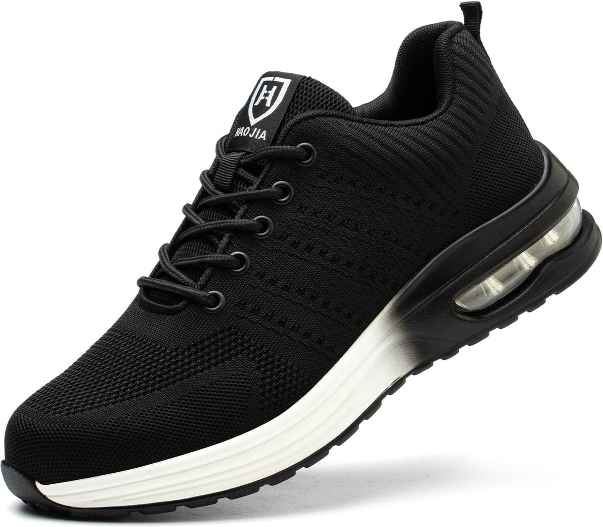 Men's Steel Toe Shoes Women's Lightweight Comfortable Work Shoes Indestructible Non-slip Air Cushion Safety Shoes, Safety Boots, Sports Shoes