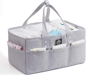 Nappy Caddy Organizer - diapers en newborn benodigdheden opbergsysteem - tafel hangend - babyregister cadeau
