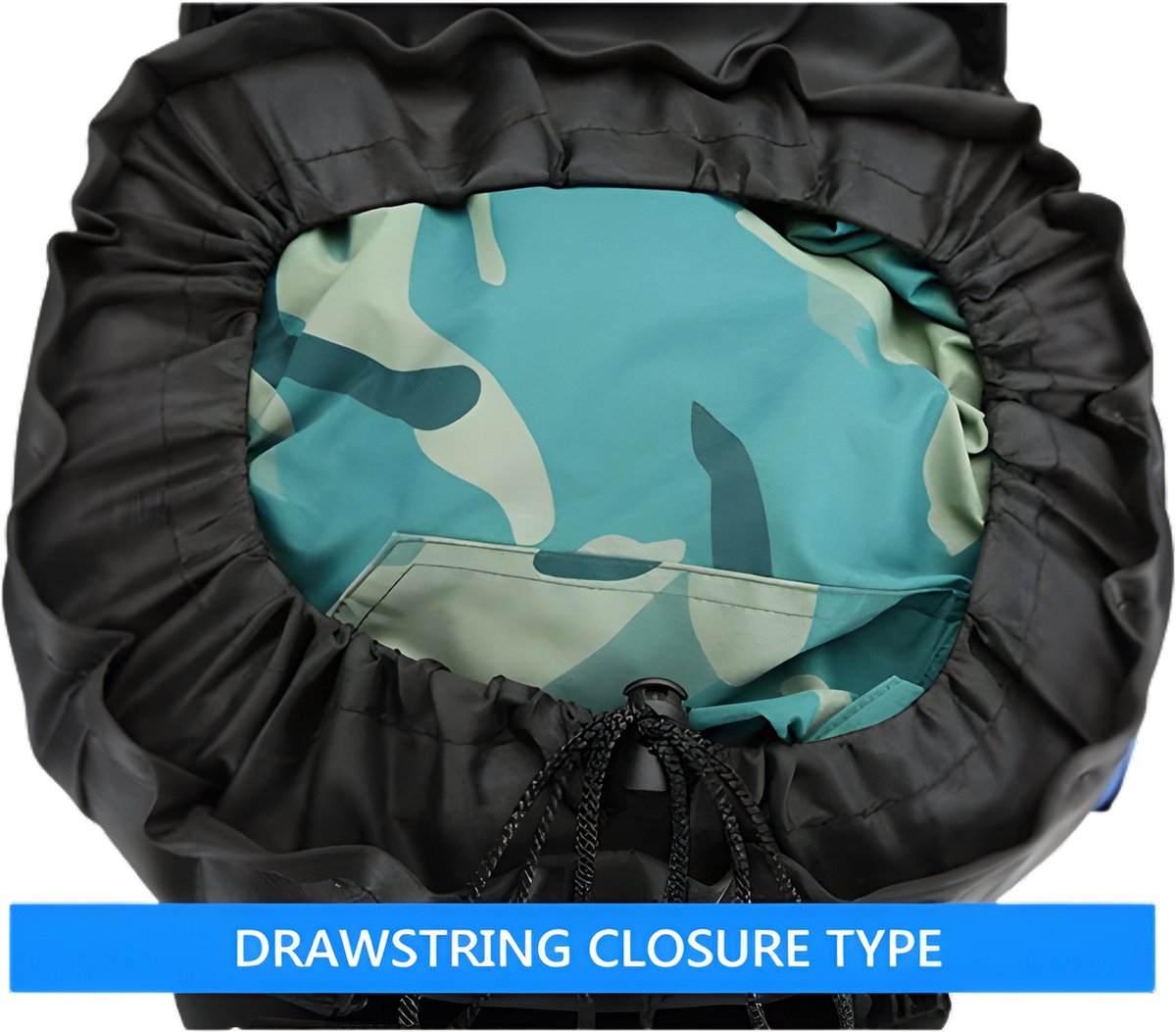 E-Shop4u® - 90L - Backpacks - Rugzak - Waterdichte - Wandelen - Camping - Rugzak - Blauw - Regenhoes - Outdoor - Klimmen - Trekking - Heren - Dames - 90 Liter - Backpack Organizer