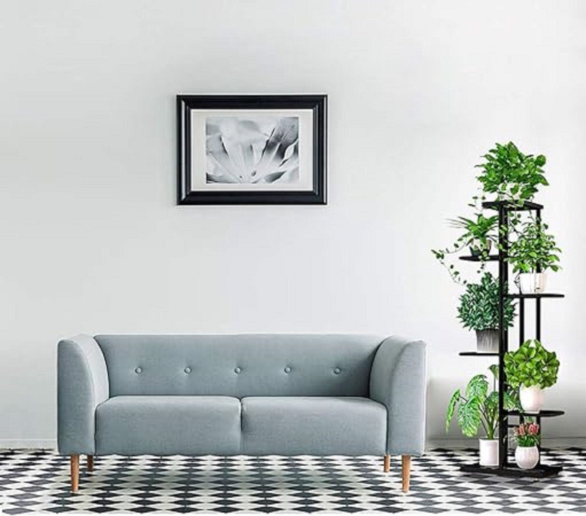 Plantentafel - Plantenstandaard - bloemenstandaard ‎24 x 9 x 64 cm