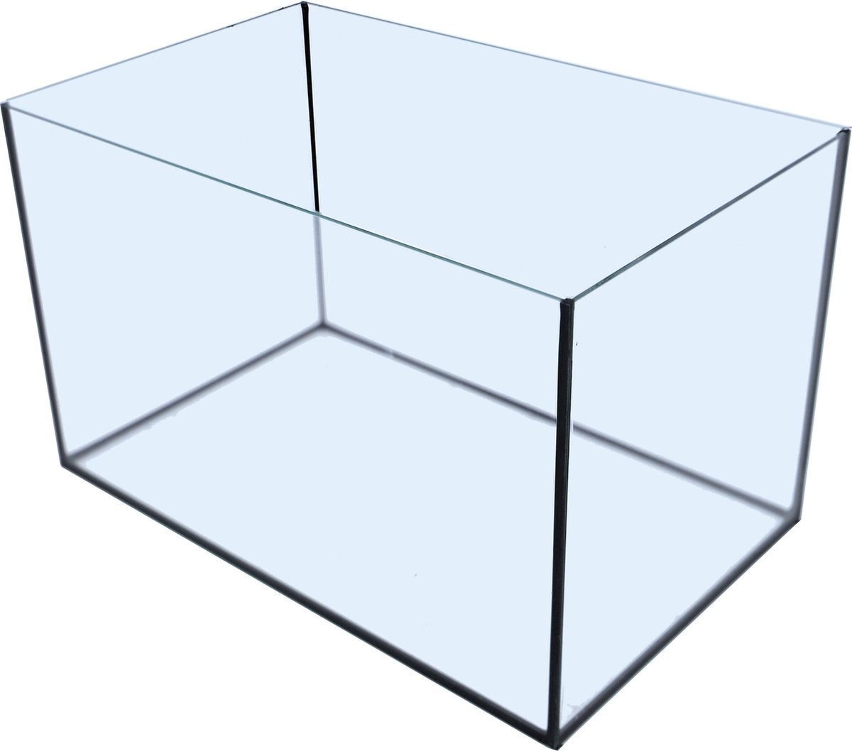 Aquarium met zwarte kit 40x25x25 cm