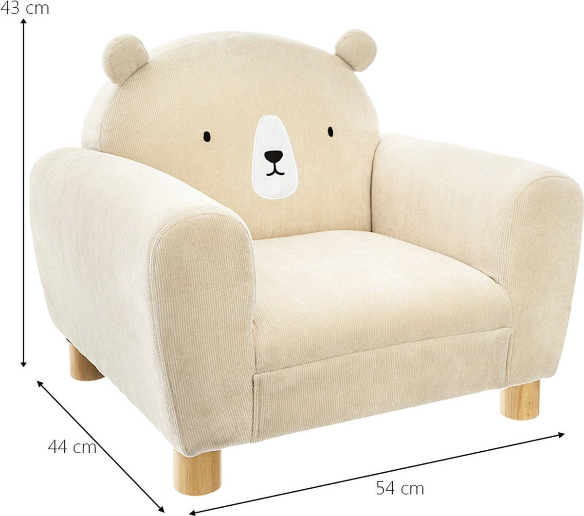 Kinderfauteuil Ours