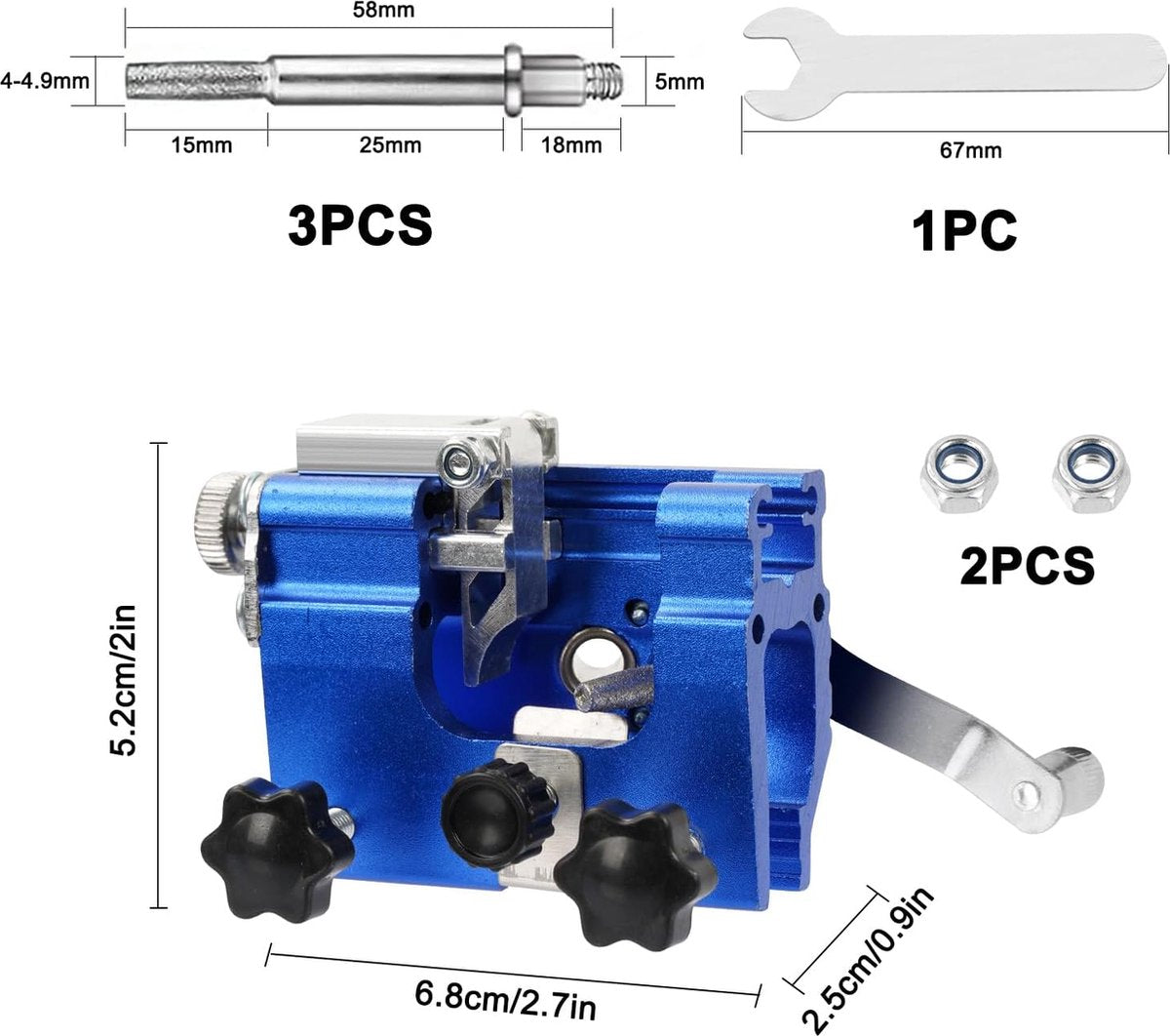 Chain Saw Sharpener - Chain Saw Sharpener - Chain Saw Sharpening - Chain Sharpener - Chain Sharpening Set - Chain Saw Sharpening Set - Sharpening for Chain Saws