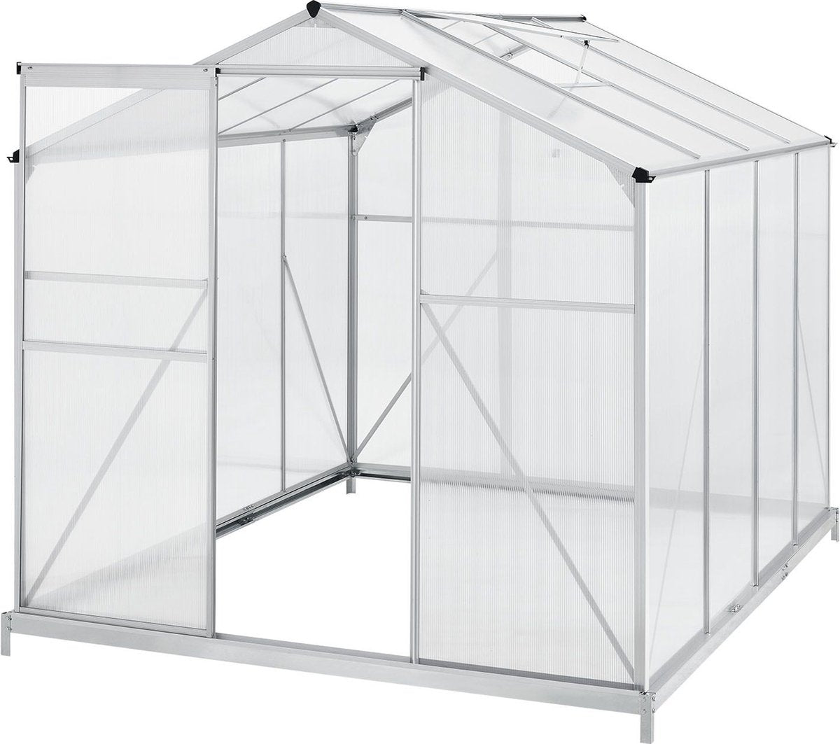 Aluminium kas / Kweekkas - kweekkas - GH250F1 - 4,75m² tuinkas