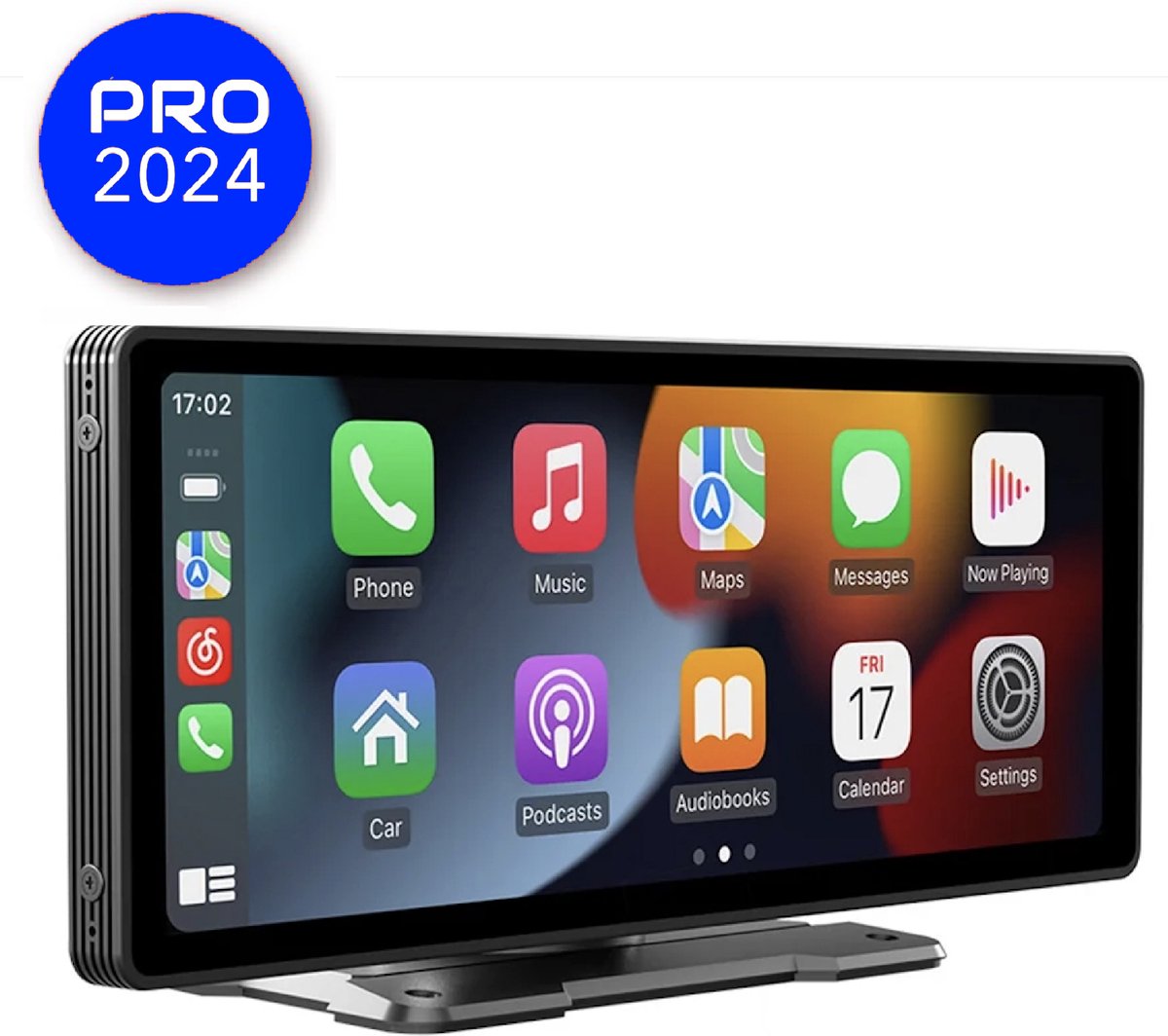 Carplay Scherm - Touchscreen - Navigatiesysteem Auto - Voor Apple & Android - Universeel - Carplay Draadloos - Multimedia Autoradio - 10 Inch - PRO VERSIE