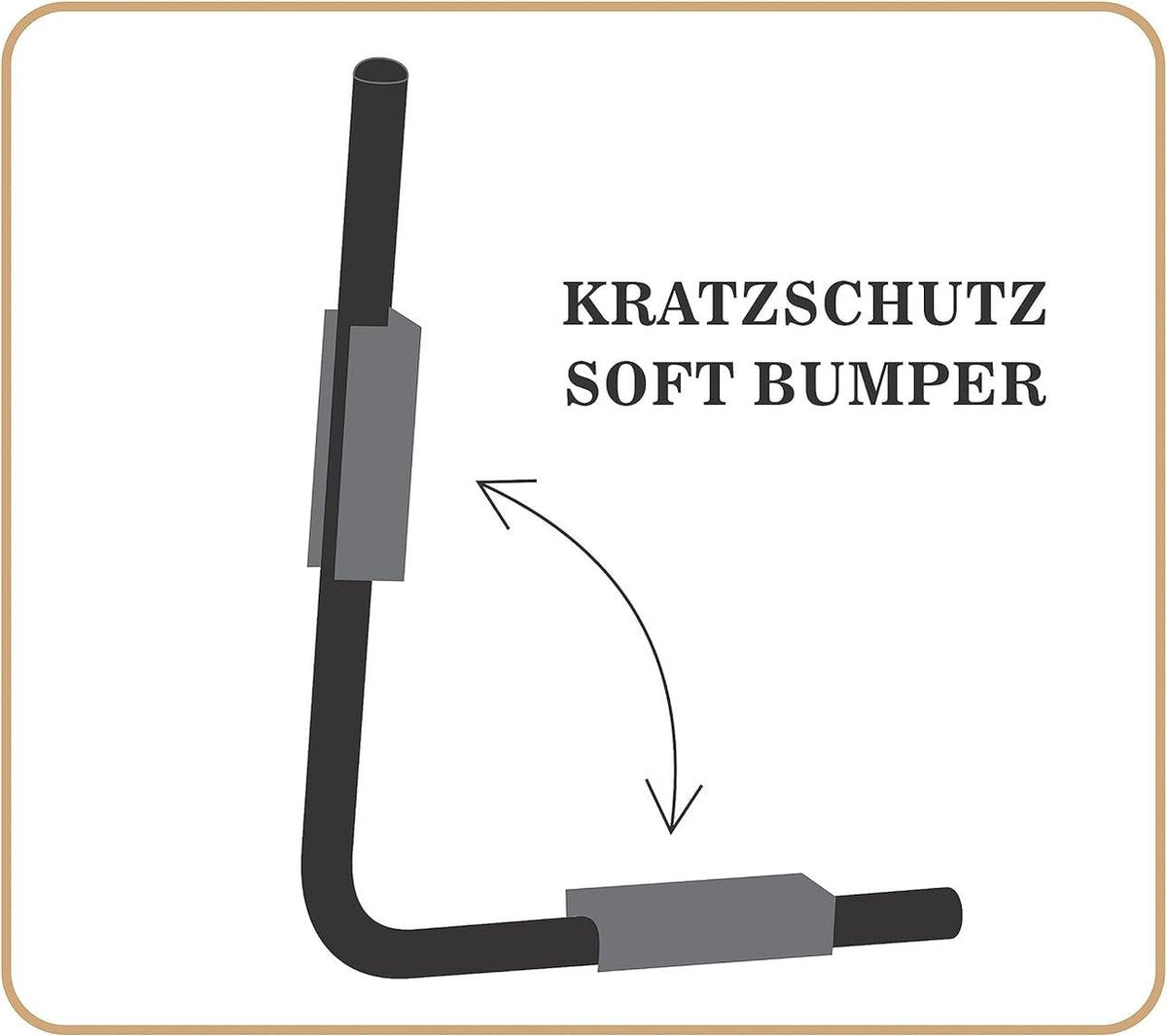 Equivera wandbevestiging voor dakkoffers - tot 52cm hoogte - 40kg draagvermogen dakkoffer