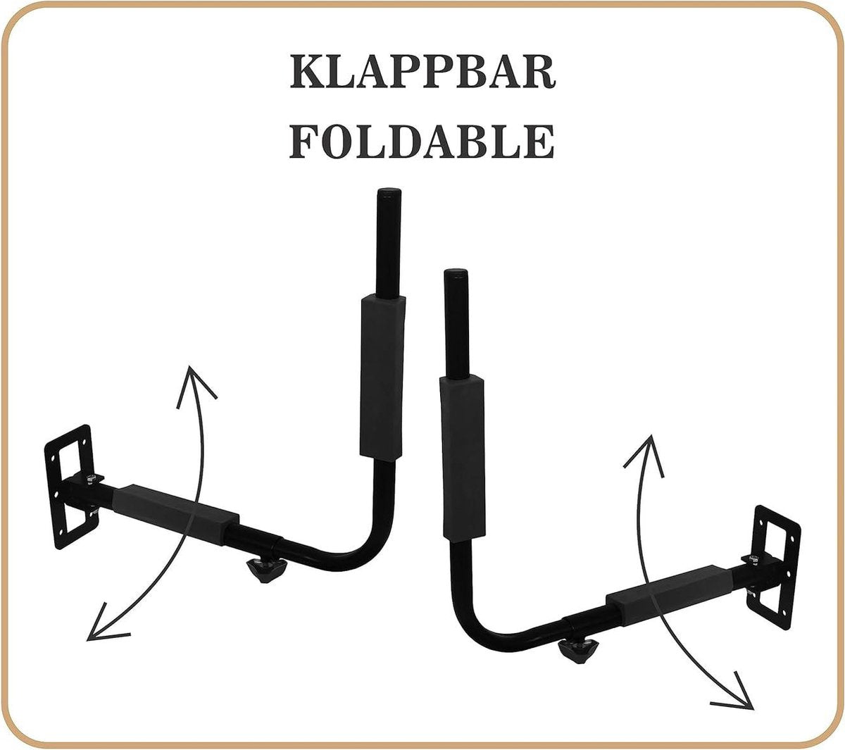 Equivera wandbevestiging voor dakkoffers - tot 52cm hoogte - 40kg draagvermogen dakkoffer