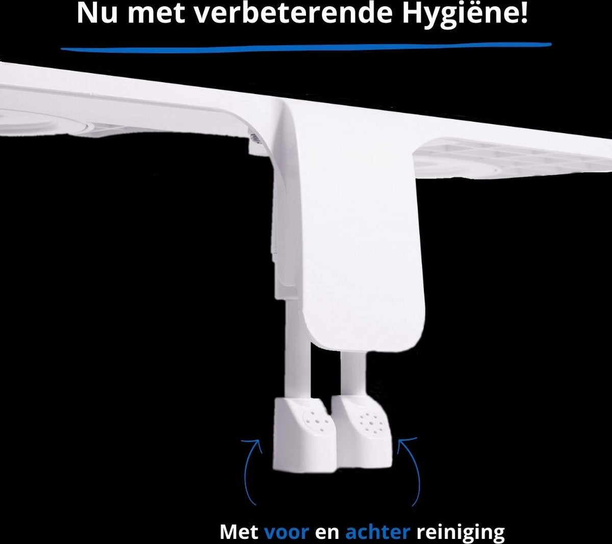 Bidet - 1 jaar garantie - Bidet handdouche - Duurzaam - Goedkope oplossing - Bidet wit - Dubbele sproeikoppen - Toiletpapier - Bidetsproeier - Bidet toilet - Bidets