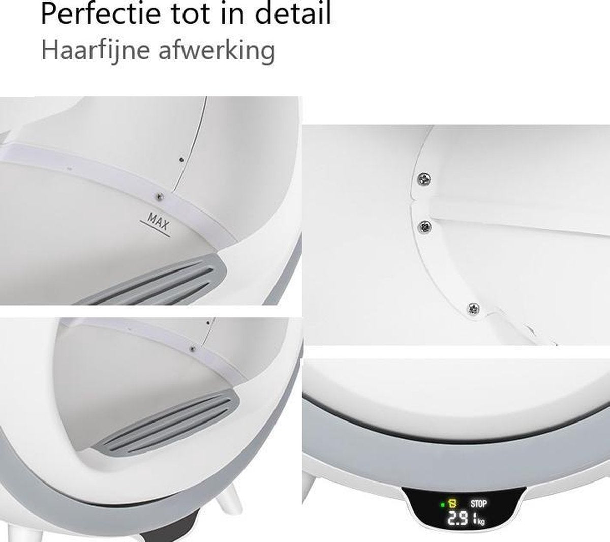 Premium cat litter box - automatic - self-cleaning - electric cat litter box - Design cat litter box