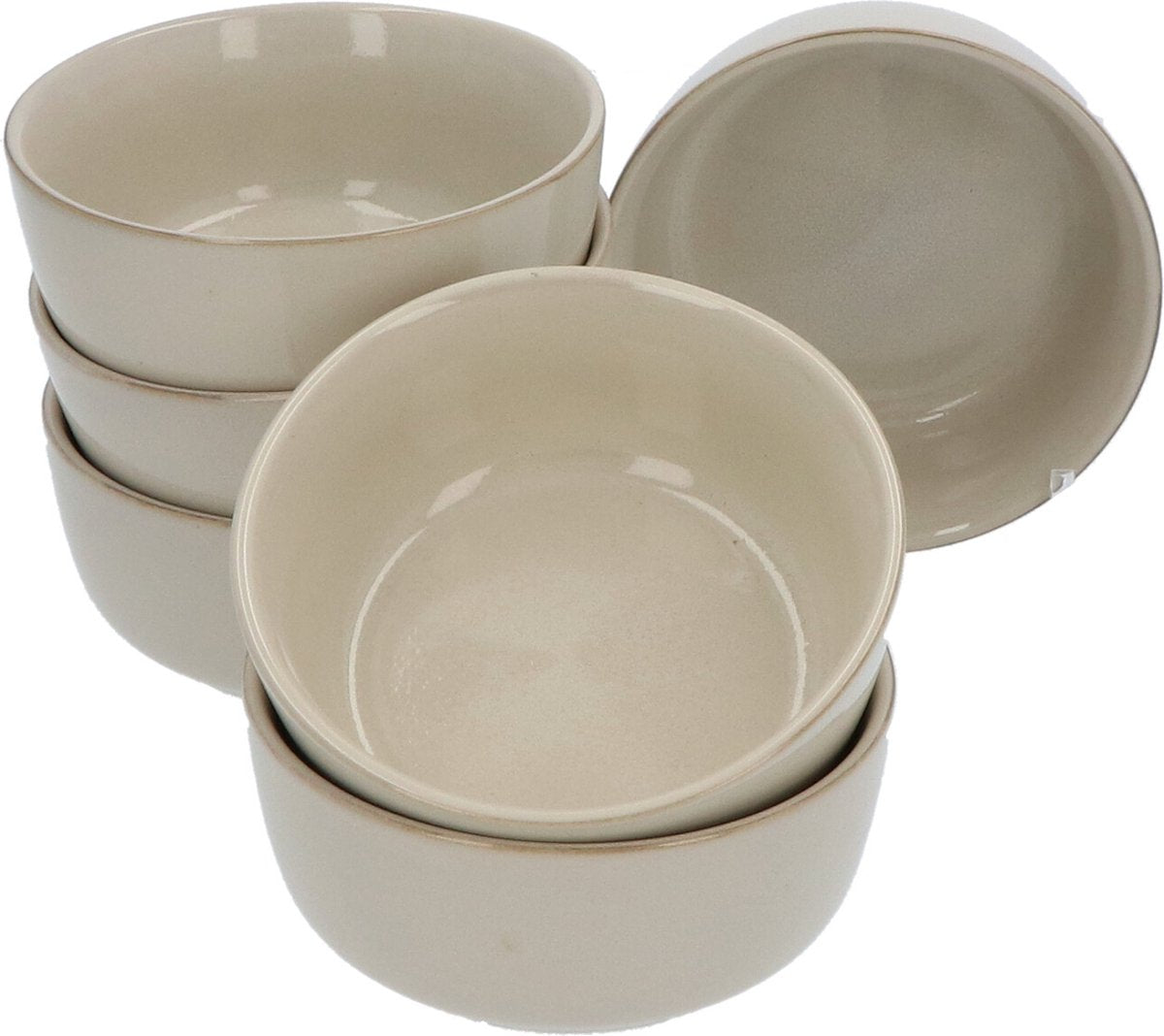 6-persoons 18-delig servies Terre Beige Geglazuurd Keramiek