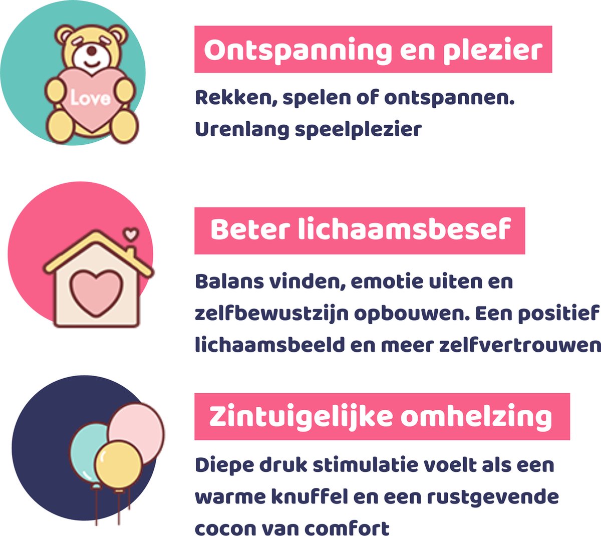Sensorische Body Sock - Sensory Body Sock - Angst - Verzwaringsdeken - Groen S - Sensorisch Speelgoed - ADHD - Speelgoed - Verzwaringsknuffel - Verzwaringsvest