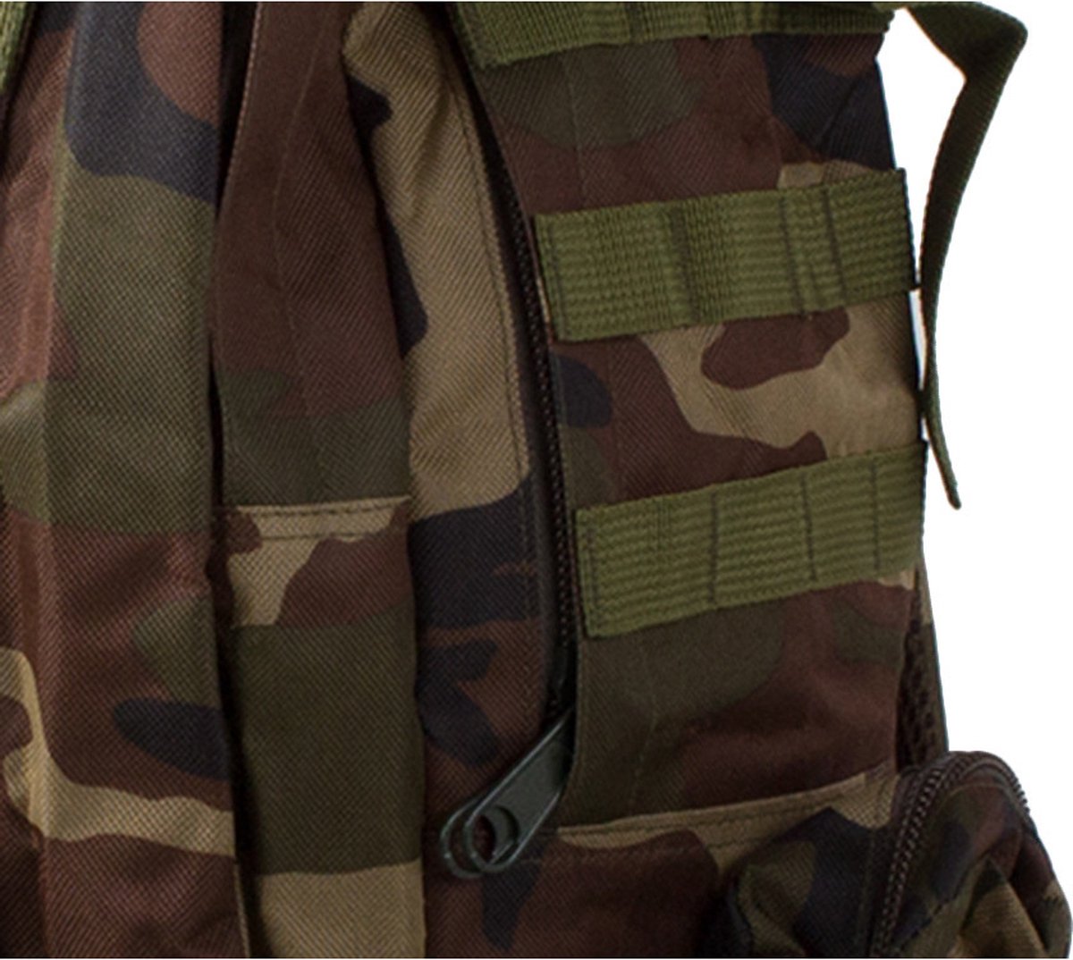 Militaire survival rugzak - Tactical backpack - 48,5 liter - 50x55x16 cm - Camouflage rugtas - Camel - Wandelrugzak - Groen - Waterdicht