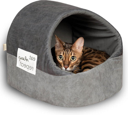 Kattenmand behaaglijk warm grote katten - kattenmand binnen hondenmand kattenbed hondenmand knuffelhol slaapbed hol iglo kat