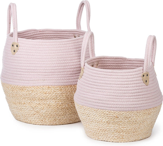 KidsDepot Kori Mand (Set Van 2) - Roze