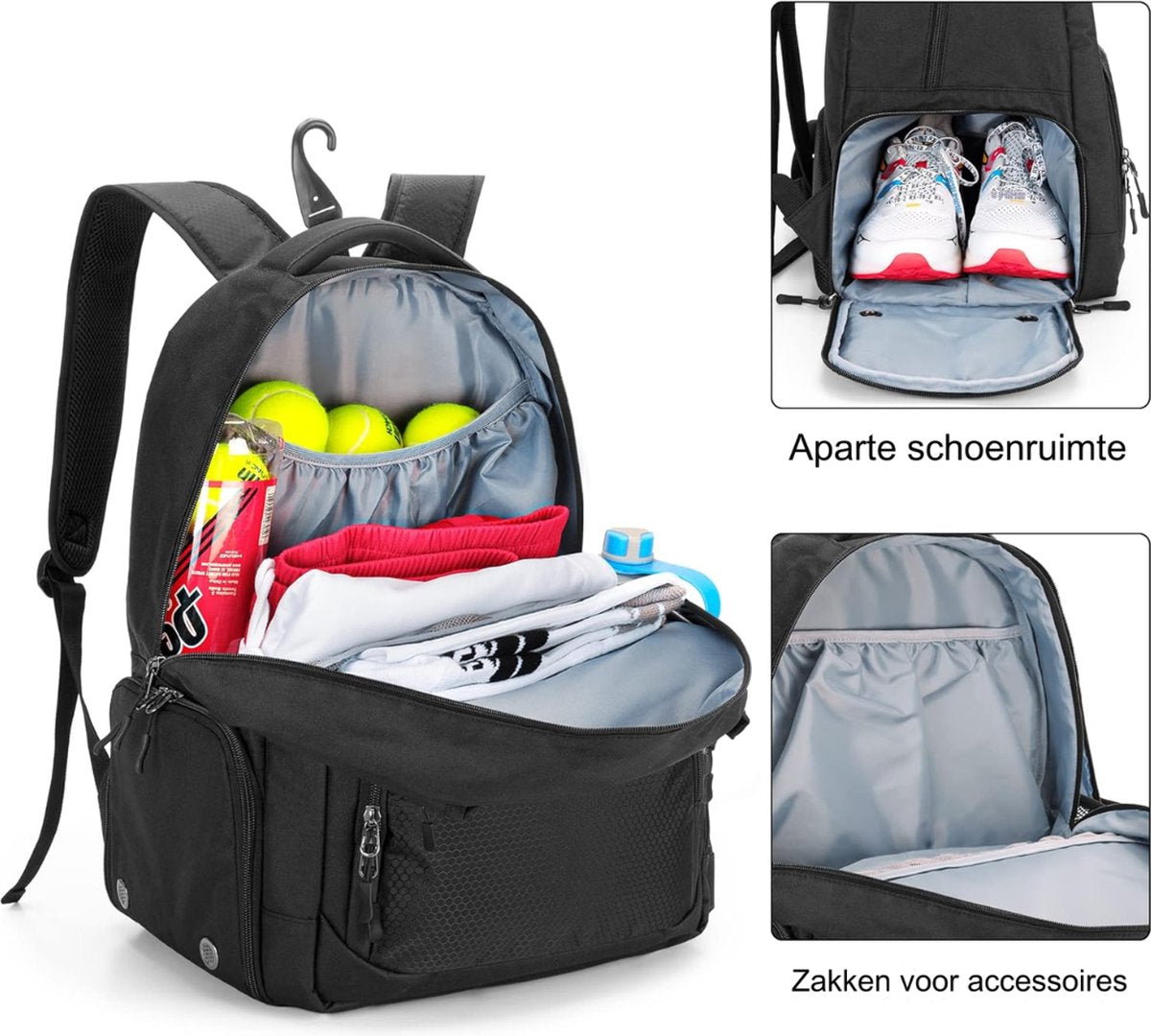 Padel tas - padel rugzak - padel zak