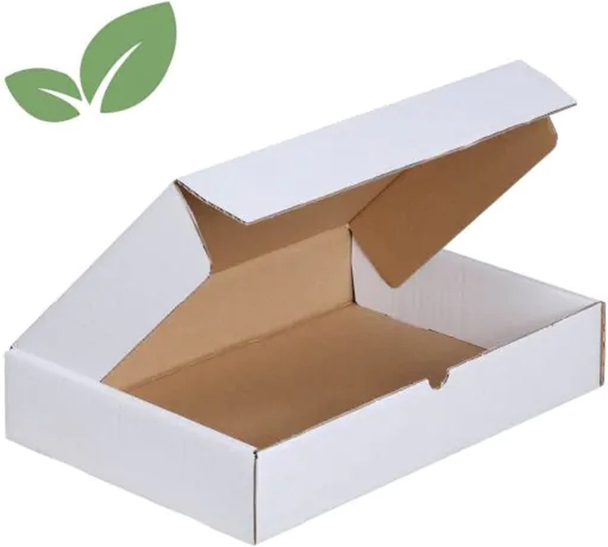 25 x witte postdozen 31x22x6cm A4-formaat / verzenddozen / postdoos wit /