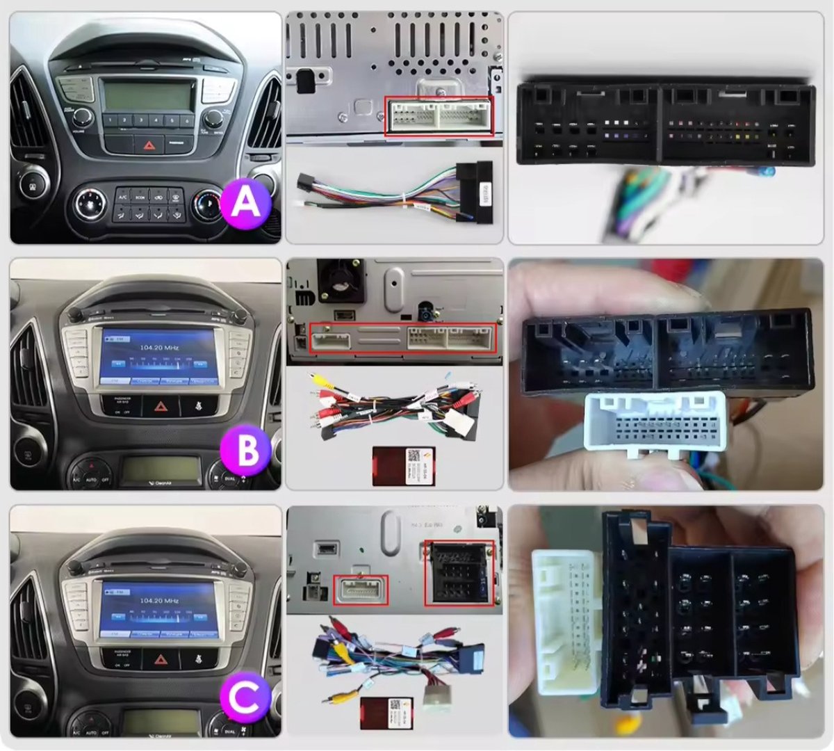 Hyundai IX35 | 2009 - 2017 | Carplay & Android auto | 2GB & 32GB | Autoradio met navigatie | Radioscherm | 2009 2010 2011 2012 2013 2014 2015 2016 2017 | LM