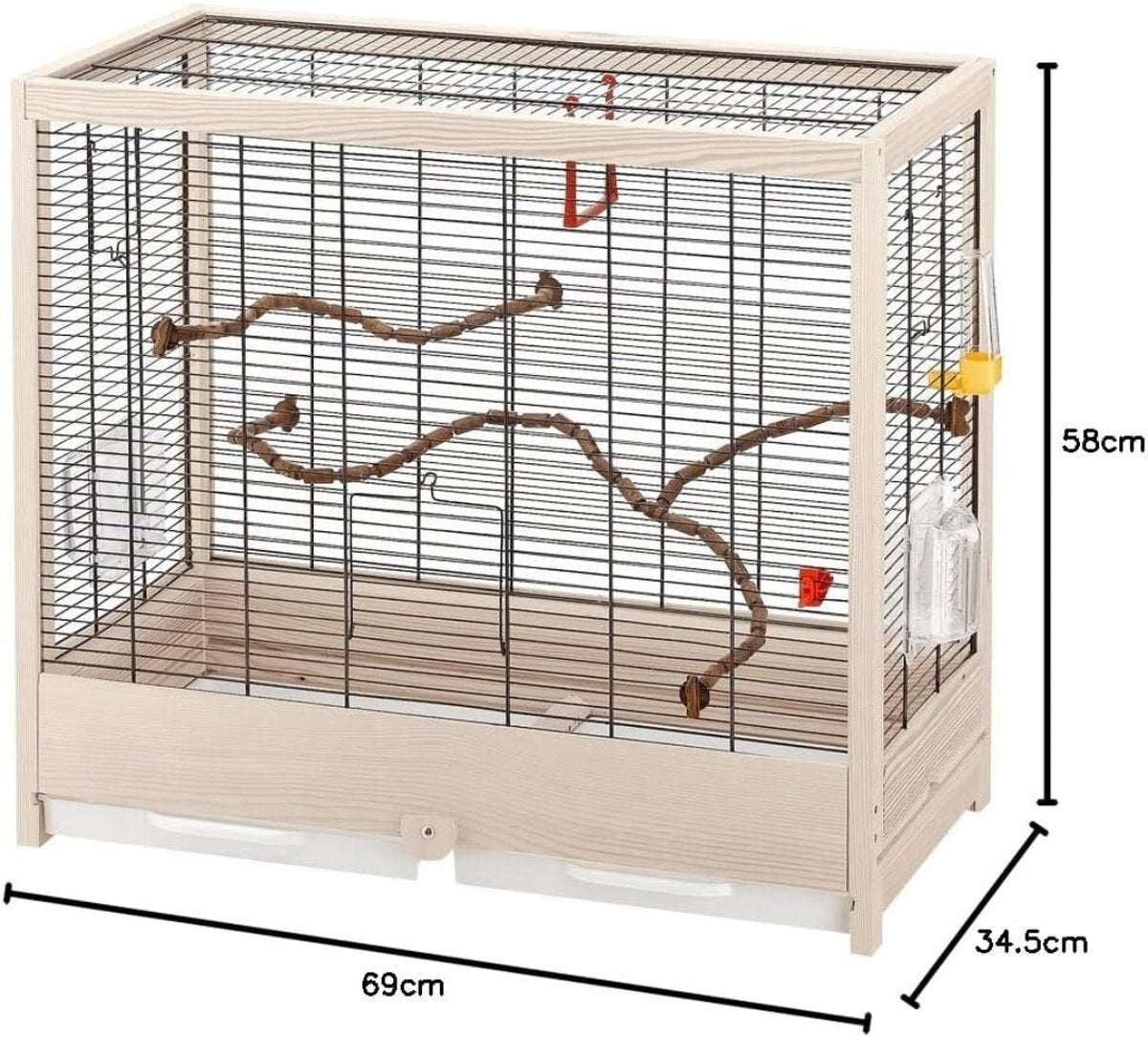 Papegaaienkooi - Grote Vogelkooi - Vogelvolière - Vogelkooi - Papegaai - Grote Vogelkooien Voor Binnen