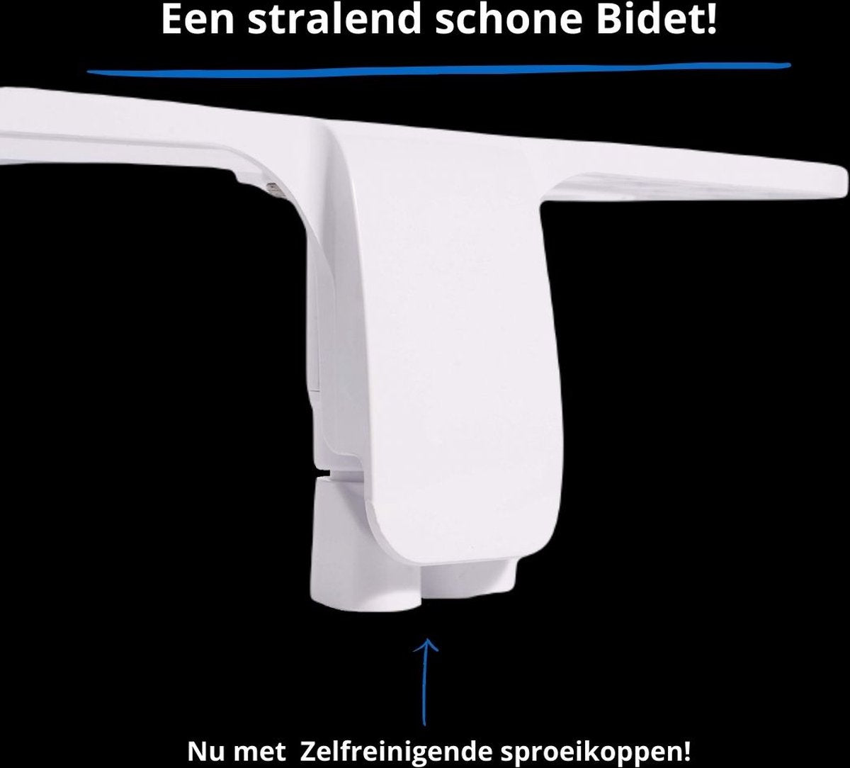 Bidet - 1 jaar garantie - Bidet handdouche - Duurzaam - Goedkope oplossing - Bidet wit - Dubbele sproeikoppen - Toiletpapier - Bidetsproeier - Bidet toilet - Bidets