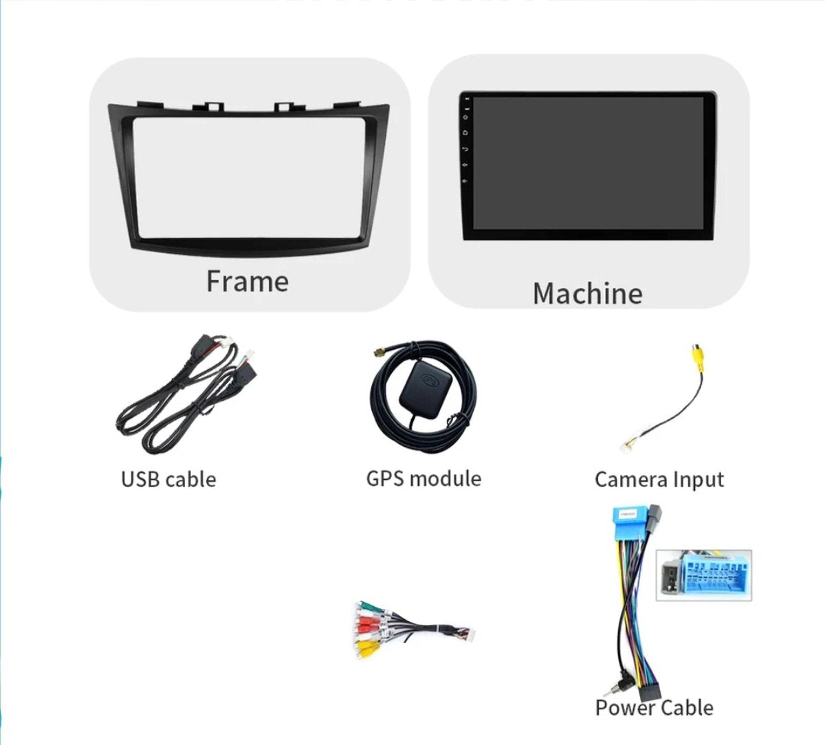 Suzuki Swift 4 2010 - 2015 | Carplay & Android auto | 2GB & 32GB | Autoradio met Navigatie | Radioscherm | 2010 2011 2012 2013 2014 2015