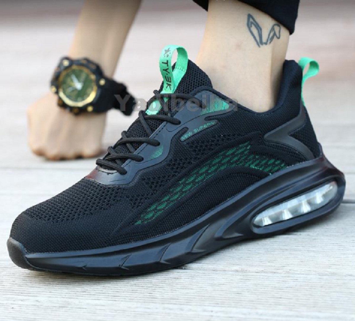 Work shoes - 40 - S1P - safety shoes for work - Women/Men - Sneakers - Sneakers for work - Shockproof - Puncture-resistant sole - Non-slip - Steel toe