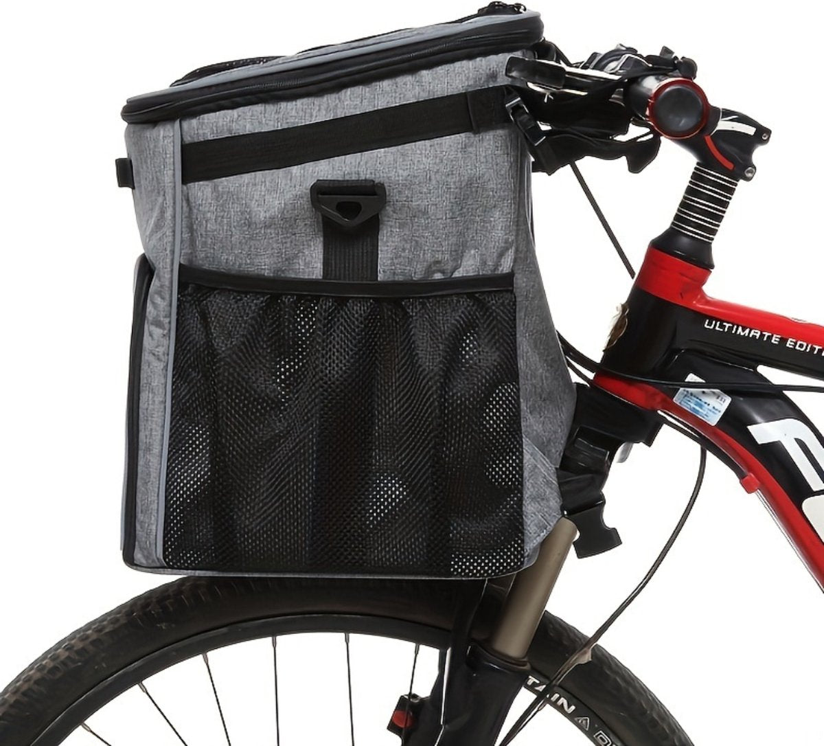 Xerolax Fietsmand Hond - Hondenmand Fiets - Voorop - Fietstas Hond - Hondenfietsmand - Rood