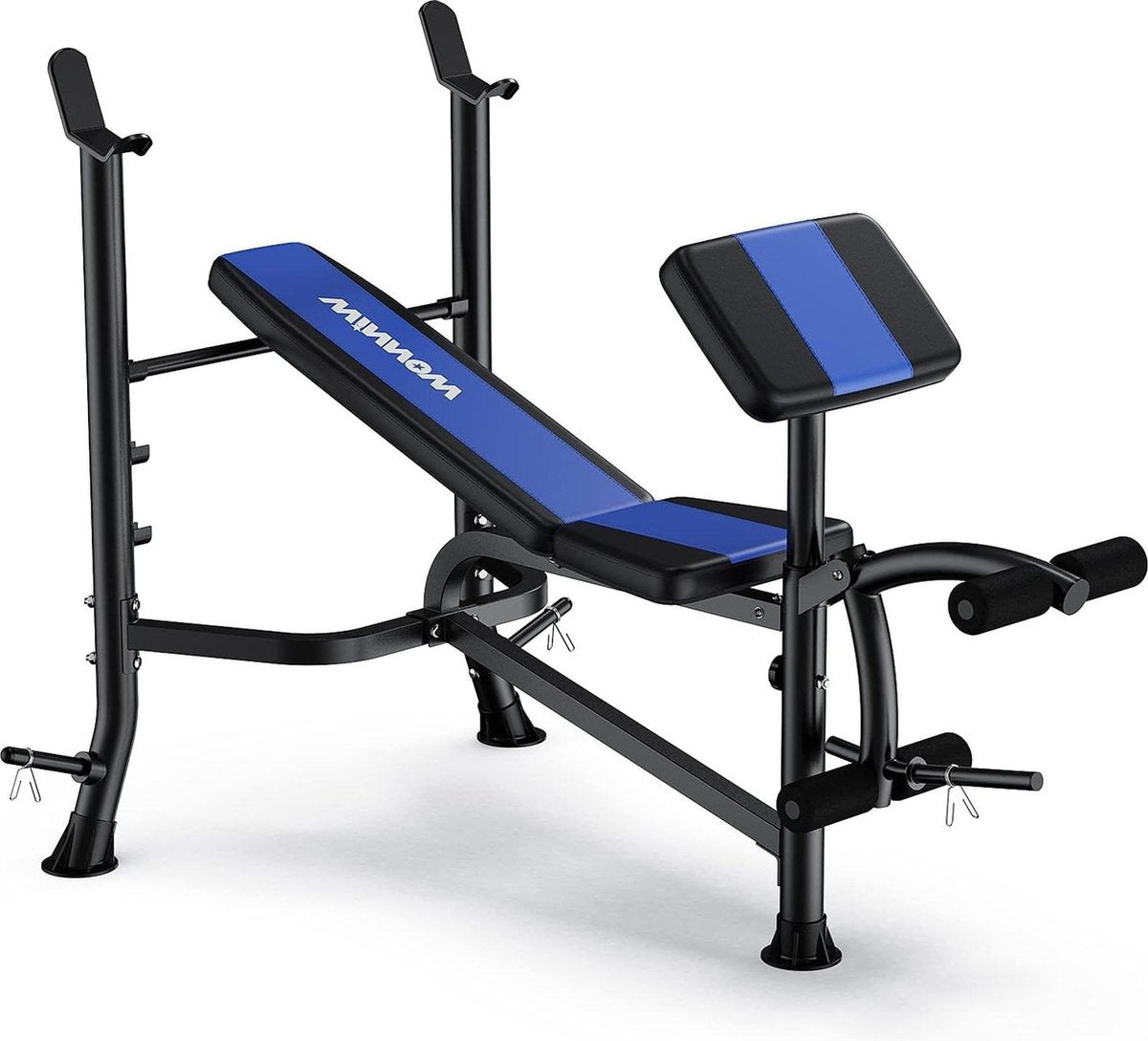 Adjustable dumbbell bench with leg extension and preacher curl - home training fitness studio weightlifting bench - full-body workout - bench press - dumbbell bench for home - fitness equipment fitness bench