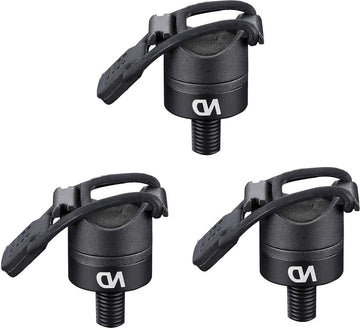 3* Magnetische Butt Rest P8 - Karper Vishengel - Aluminium - Zwart