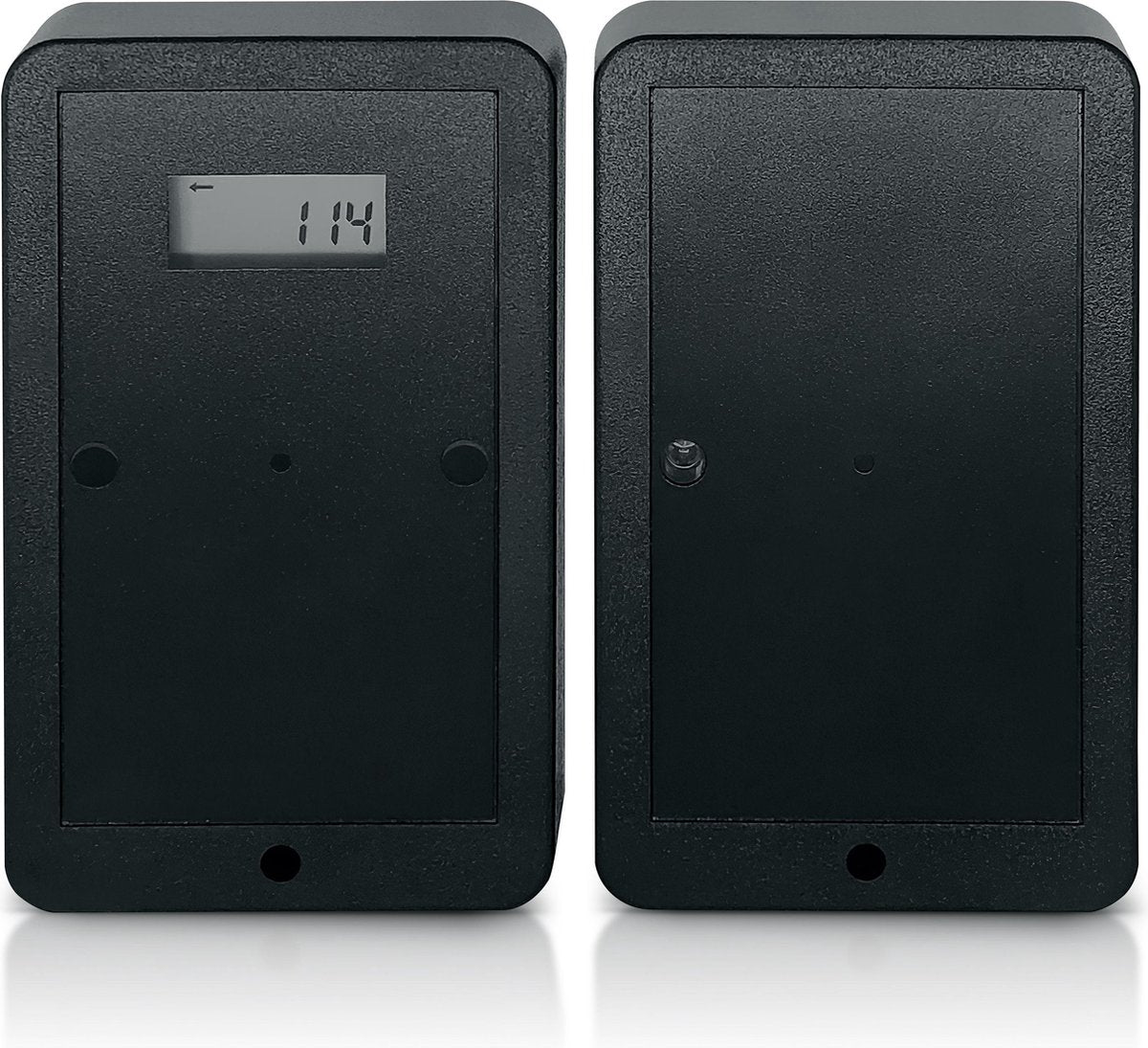 Wireless Customer Counter with Two-Way Display - People Counter - Gain Insight into Visitor Numbers - Battery-Operated Visitor Counter - Easy Installation