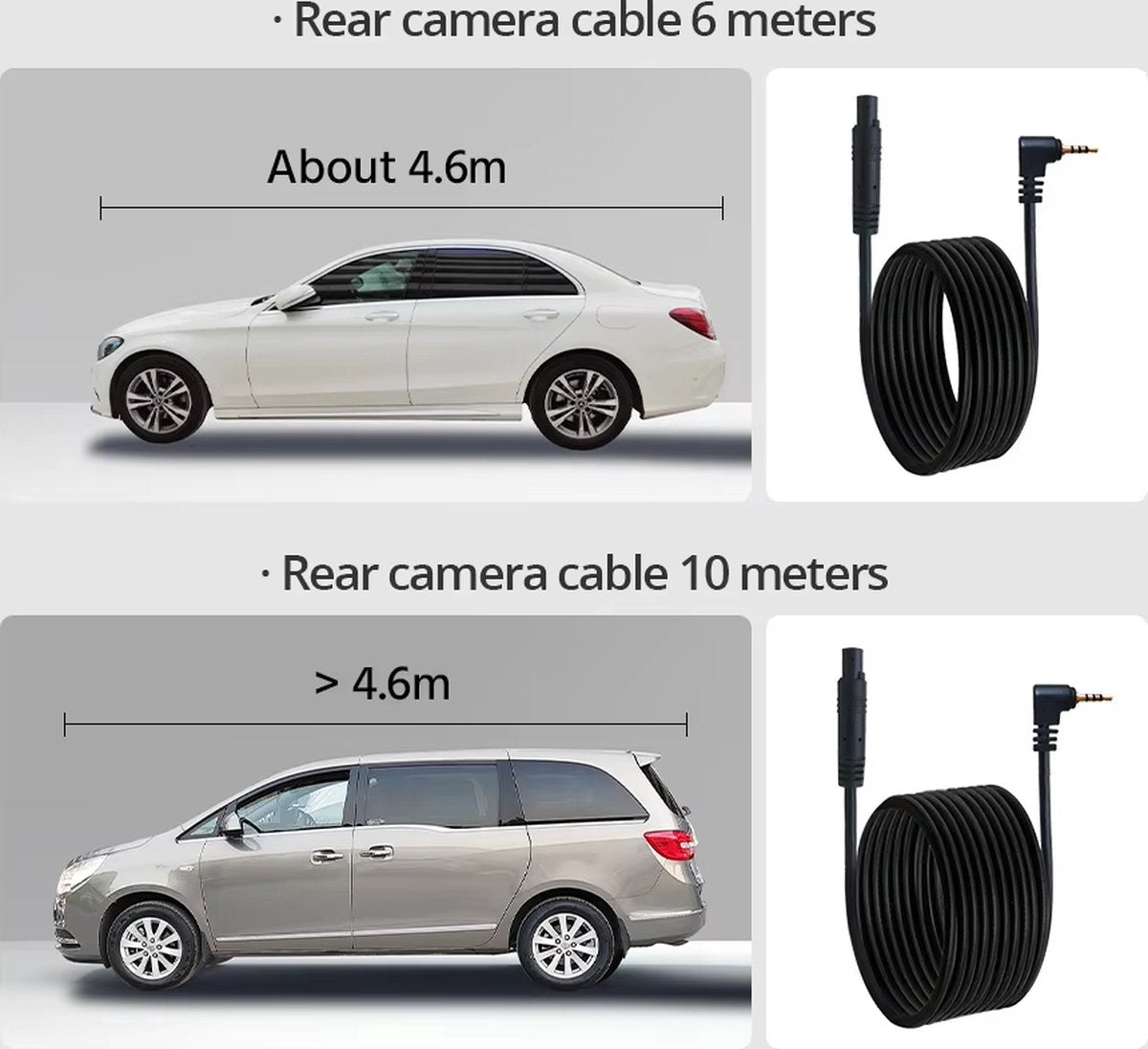 Dashcam met achteruitrijcamera - 4K - 10 inch - IPS-touchscreen - Spiegelcamera voor auto - Touchscreen - Videorecorder - Achteruitkijkspiegel - Dashcam - Voor- en achtercamera - Spiegel - Bewegingsdetectie en parkeerstand