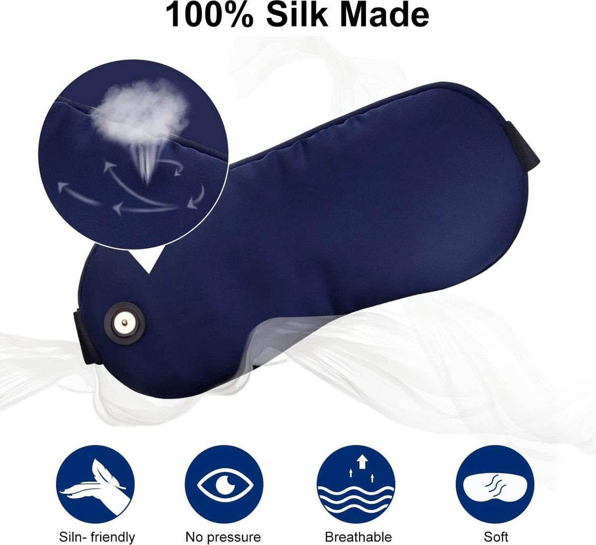 Verwarmd Oogmasker - Verwarmd Oogmasker voor Droge Ogen - Warmte Oogmasker - Oogmasker met Warmtetherapie