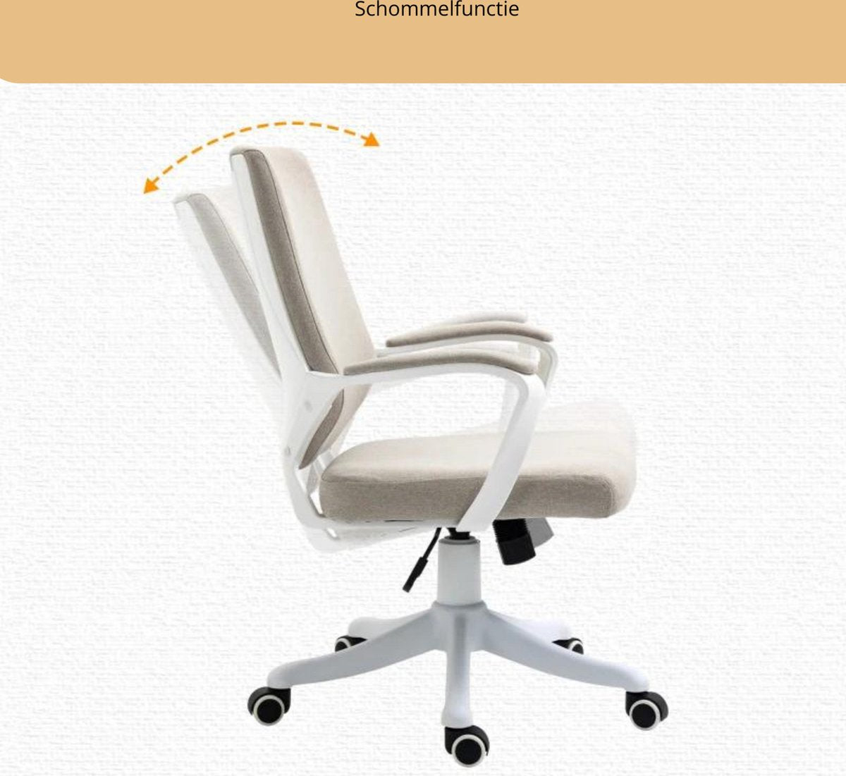Office chair with recline function - Ergonomic office chair - Game chair - Gaming chair