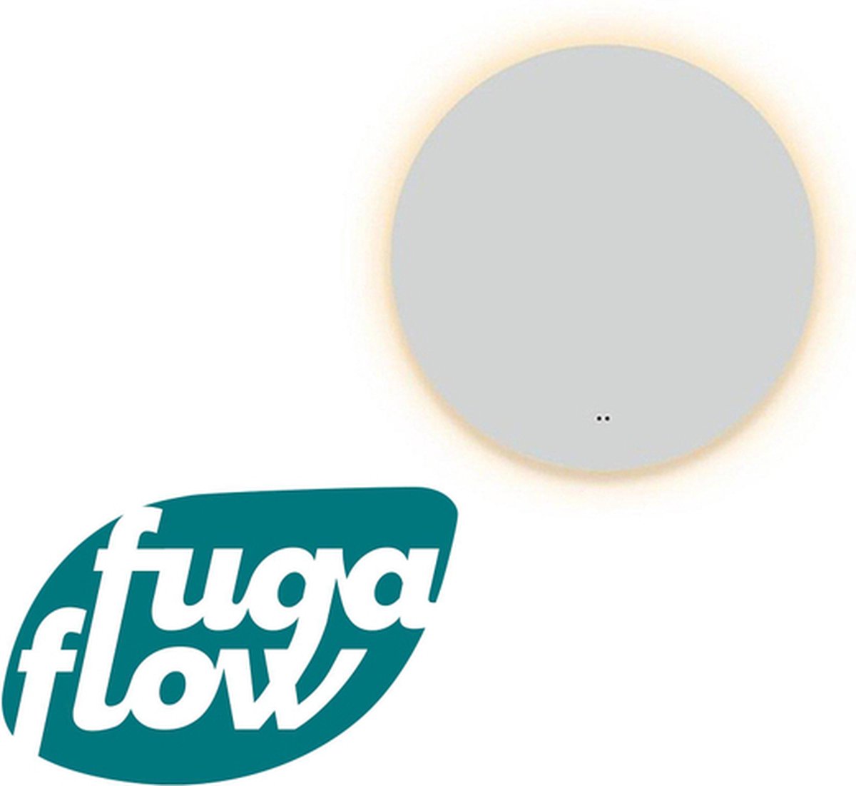 FugaFlow Caria spiegel – Badkamerspiegel - Met verlichting en verwarming - 120 cm - 3000 K