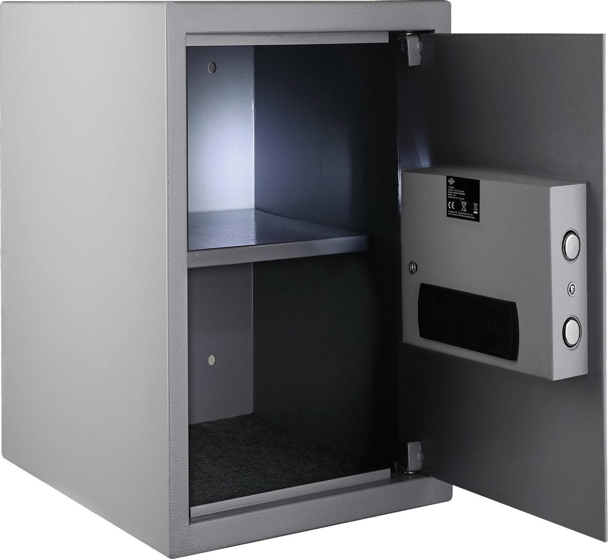 Safe with electronic lock - door thickness 4mm