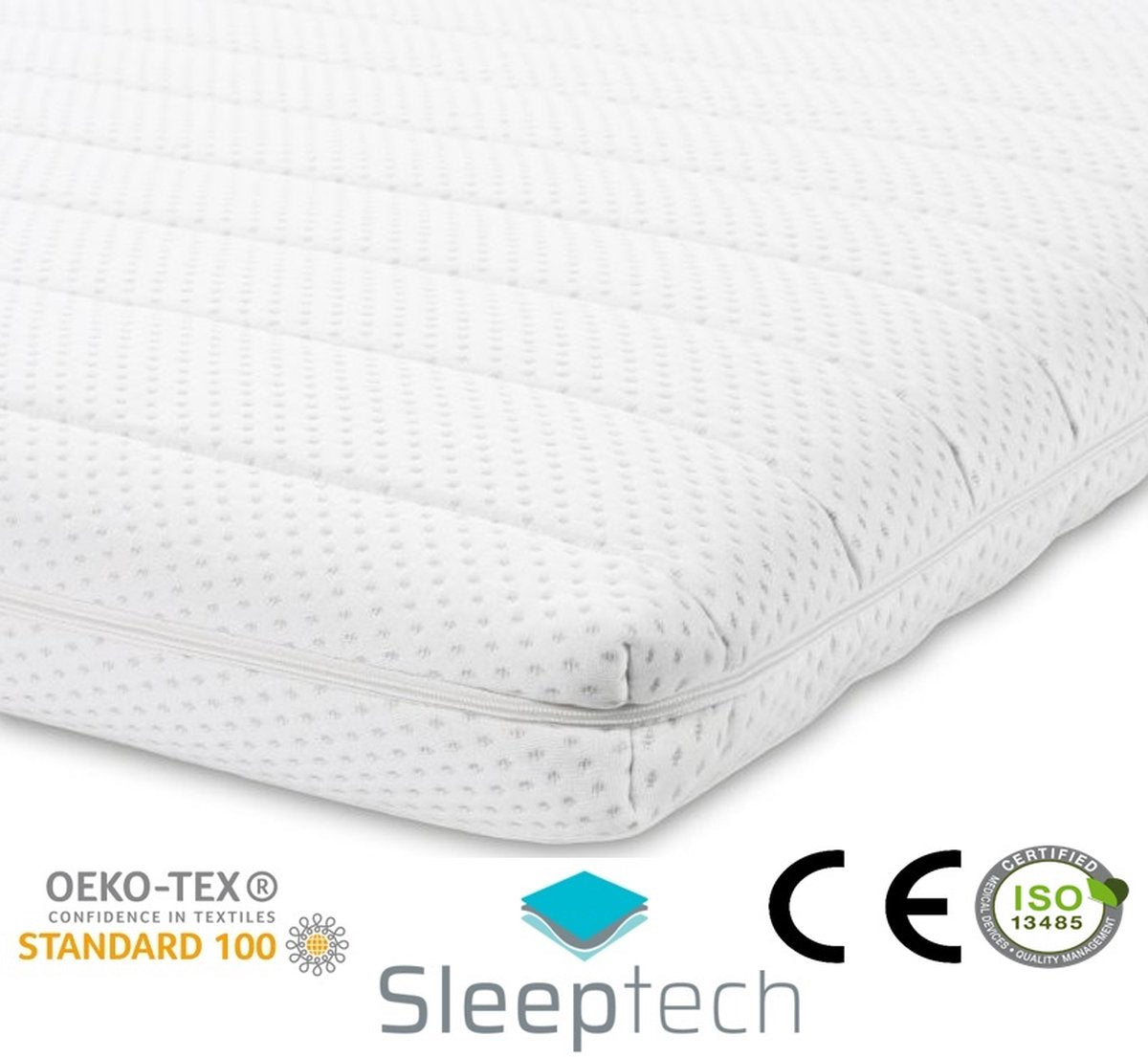 Gel foam topdekmatras 8 cm dik - 180x200