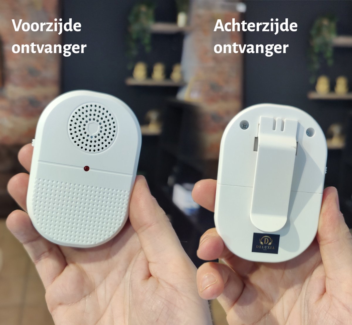 Alarmknop - SOS knop voor Senioren - Draagbaar Model - Senioren Alarm - Personenalarmering - Paniekknop - Persoonlijke Alarmen - Alarmknop Voor Ouderen en Hulpbehoevenden - Noodknop - Noodoproepknop