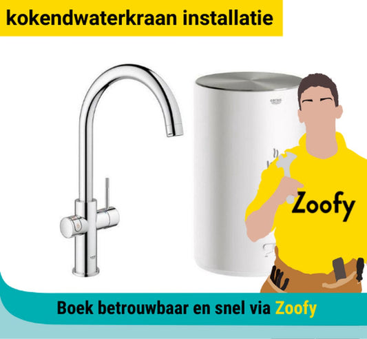 Installation of boiling water tap - By Zoofy in collaboration with bol.com - Installation appointment scheduled within 1 business day