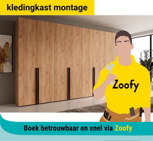 Wardrobe/display cabinet assembly - by Zoofy in collaboration with Bol - Assembly appointment scheduled within 1 working day